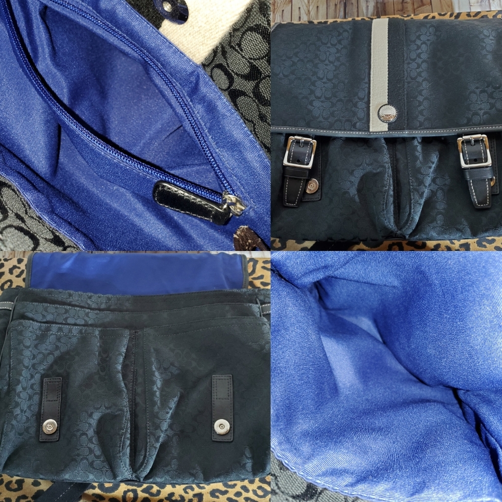 COPY - Coach 00' Large Messenger Bag EUC - Picture 7 of 8